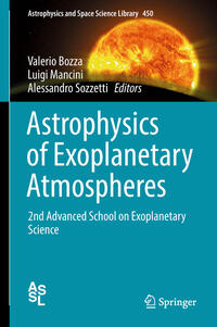 Vorderes Coverbild Astrophysics of Exoplanetary Atmospheres