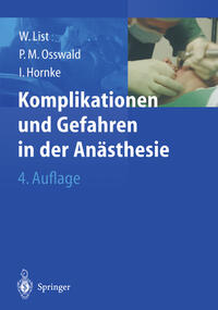 Vorderes Coverbild Komplikationen und Gefahren in der Anästhesie