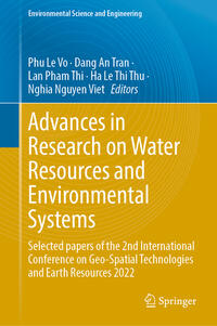 Vorderes Coverbild Advances in Research on Water Resources and Environmental Systems