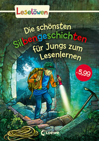 Vorderes Coverbild Leselöwen - Das Original: Die schönsten Silbengeschichten für Jungs zum Lesenlernen