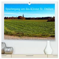 Vorderes Coverbild Spaziergang um das Kloster St. Ottilien (hochwertiger Premium Wandkalender 2025 DIN A2 quer), Kunstdruck in Hochglanz