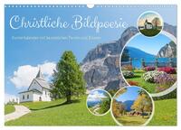 Vorderes Coverbild Christliche Bildpoesie 2026 (Wandkalender 2026 DIN A3 quer), CALVENDO Monatskalender