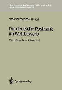 Vorderes Coverbild Die deutsche Postbank im Wettbewerb