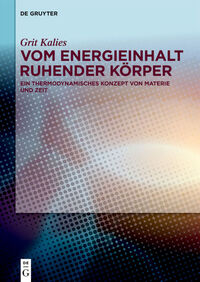 Vorderes Coverbild Vom Energieinhalt ruhender Körper