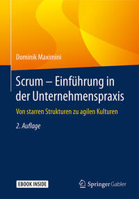 Vorderes Coverbild Scrum – Einführung in der Unternehmenspraxis