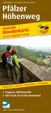 Vorderes Coverbild Pfälzer Höhenweg