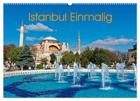 Vorderes Coverbild Istanbul Einmalig (Wandkalender 2025 DIN A2 quer), CALVENDO Monatskalender