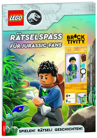 Vorderes Coverbild LEGO® Jurassic World™ - Rätselspaß für Jurassic-Fans
