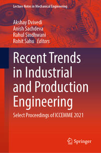 Vorderes Coverbild Recent Trends in Industrial and Production Engineering