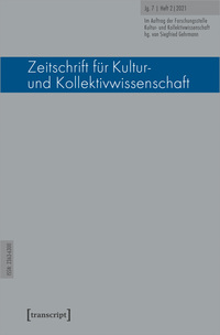 Vorderes Coverbild Zeitschrift für Kultur- und Kollektivwissenschaft