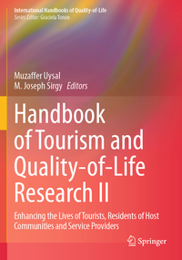 Vorderes Coverbild Handbook of Tourism and Quality-of-Life Research II