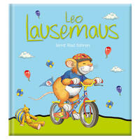 Vorderes Coverbild Leo Lausemaus lernt Rad fahren