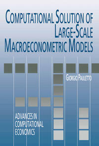 Vorderes Coverbild Computational Solution of Large-Scale Macroeconometric Models