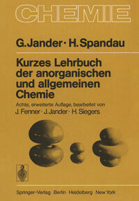 Vorderes Coverbild Kurzes Lehrbuch der anorganischen und allgemeinen Chemie