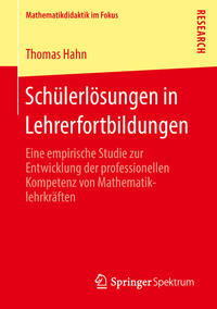 Vorderes Coverbild Schülerlösungen in Lehrerfortbildungen