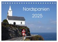 Vorderes Coverbild Nordspanien (Tischkalender 2025 DIN A5 quer), CALVENDO Monatskalender
