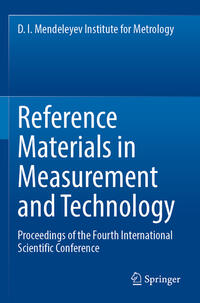 Vorderes Coverbild Reference Materials in Measurement and Technology