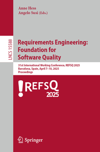 Vorderes Coverbild Requirements Engineering: Foundation for Software Quality