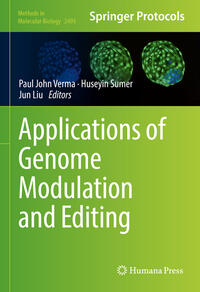 Vorderes Coverbild Applications of Genome Modulation and Editing