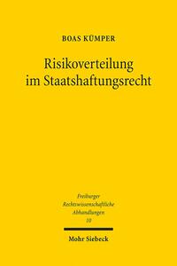 Vorderes Coverbild Risikoverteilung im Staatshaftungsrecht