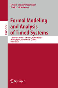 Vorderes Coverbild Formal Modeling and Analysis of Timed Systems