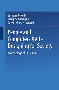 Vorderes Coverbild People and Computers XVII — Designing for Society