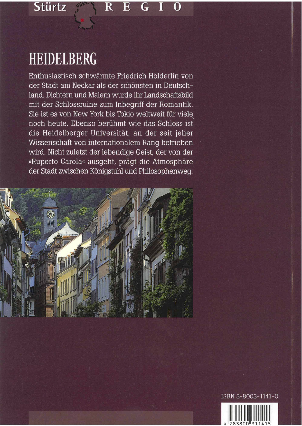 Rückseitencover Heidelberg