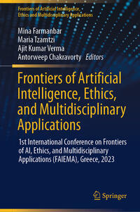 Vorderes Coverbild Frontiers of Artificial Intelligence, Ethics, and Multidisciplinary Applications