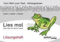 Vorderes Coverbild Lies mal 2 - Das Heft mit dem Frosch