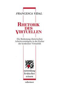 Vorderes Coverbild Rhetorik des Virtuellen