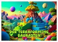 Vorderes Coverbild Der Terraforming-Baukasten (Wandkalender 2026 DIN A2 quer), CALVENDO Monatskalender
