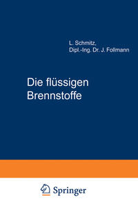 Vorderes Coverbild Die flüssigen Brennstoffe