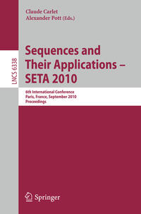 Vorderes Coverbild Sequences and Their Applications - SETA 2010