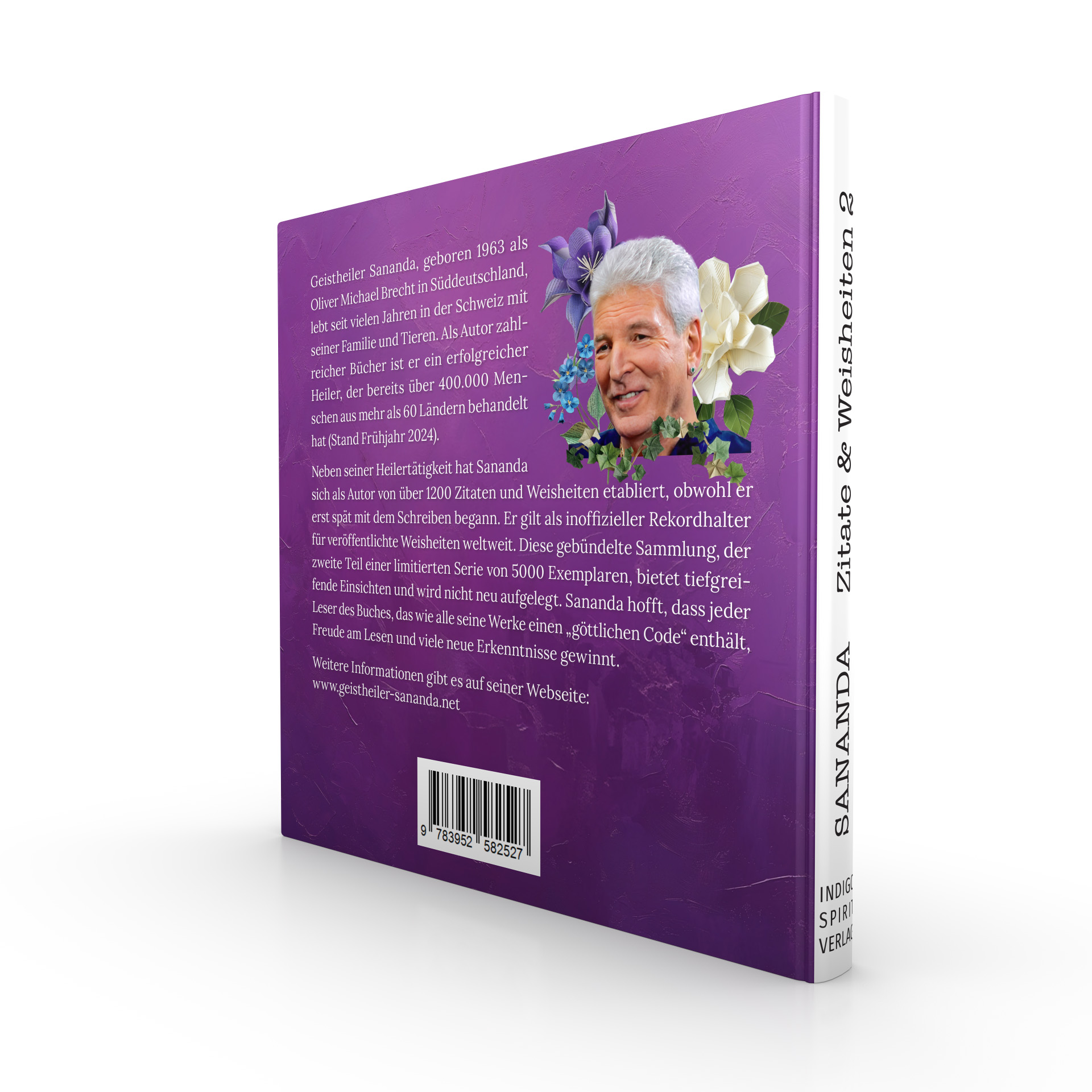 Rückseitencover Geistheiler Sananda: Zitate & Weisheiten2
