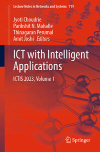 Vorderes Coverbild ICT with Intelligent Applications