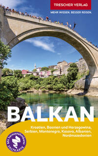 Vorderes Coverbild TRESCHER Reiseführer Balkan
