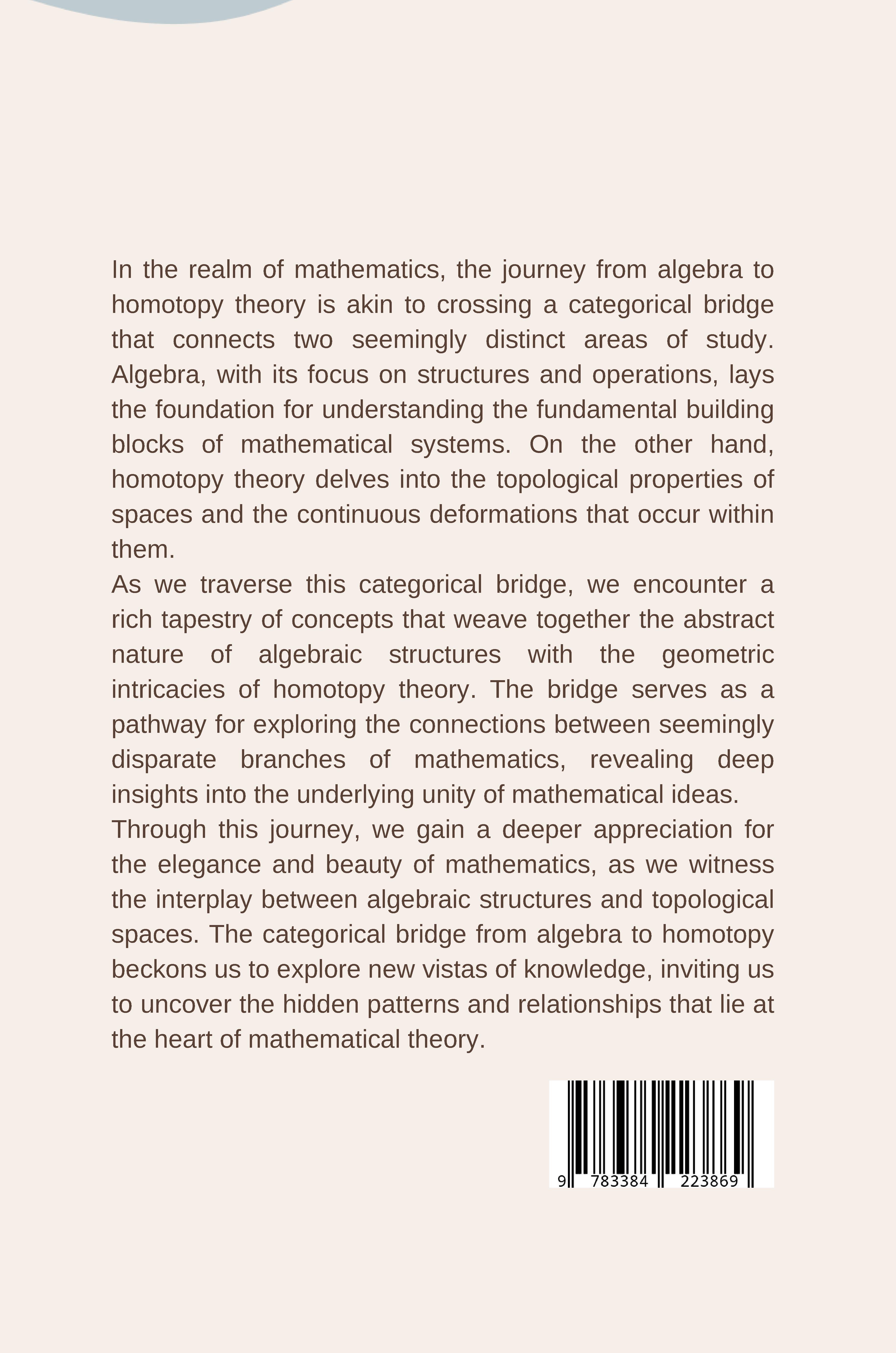 Rückseitencover Homotopy Analysis of Algebraic Structures