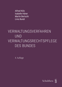 Vorderes Coverbild Verwaltungsverfahren und Verwaltungsrechtspflege des Bundes