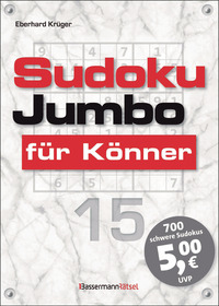 Vorderes Coverbild Sudokujumbo für Könner 15