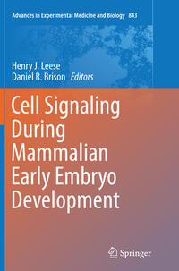Vorderes Coverbild Cell Signaling During Mammalian Early Embryo Development