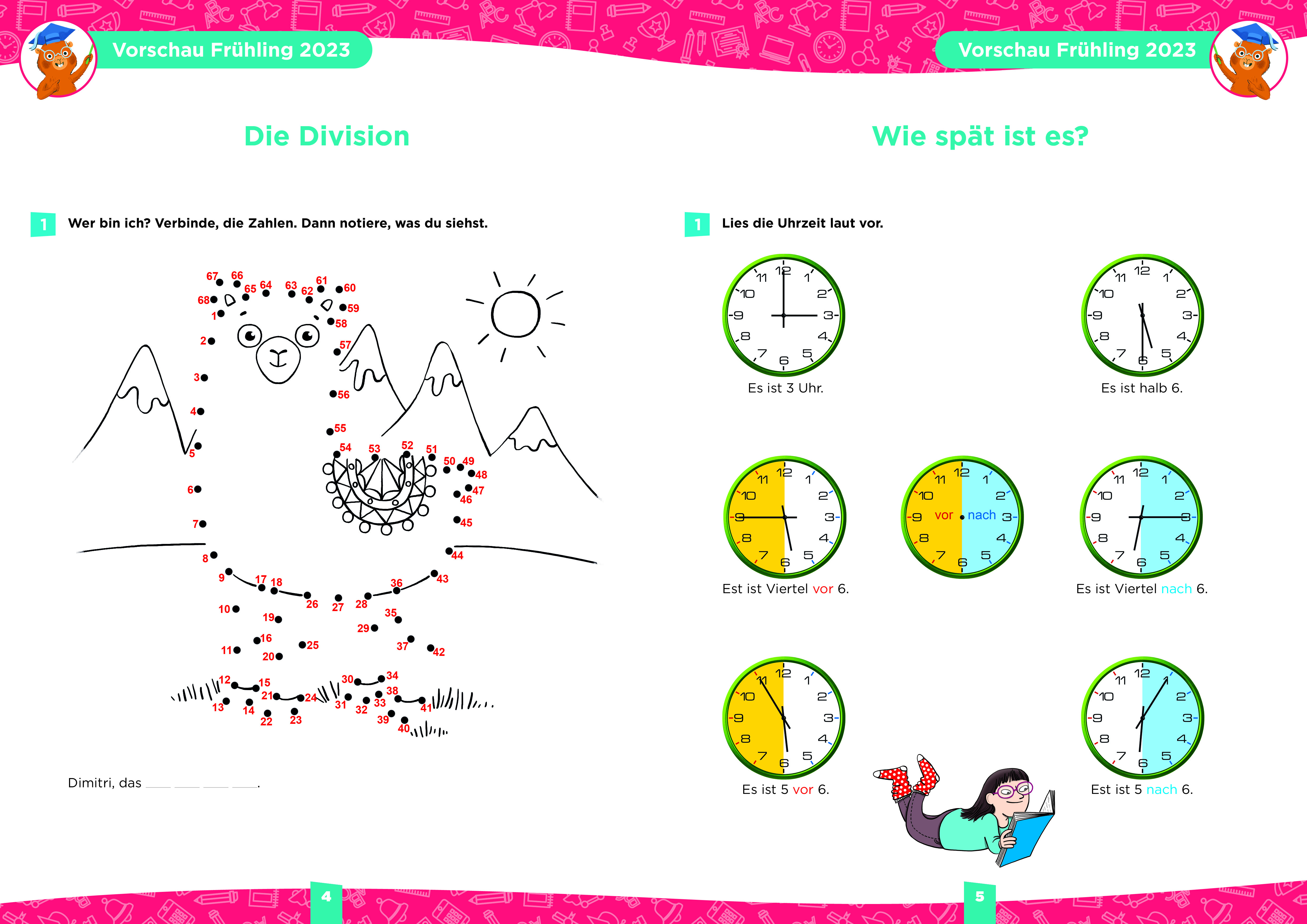 Beispielinhalt (Bild) Einfach tipptopp! Mathematik 3. Klasse