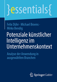 Vorderes Coverbild Potenziale künstlicher Intelligenz im Unternehmenskontext