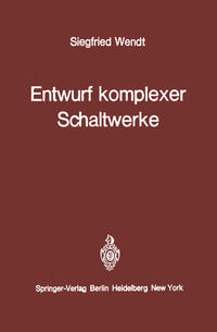 Vorderes Coverbild Entwurf komplexer Schaltwerke
