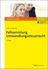 Vorderes Coverbild Fallsammlung Umwandlungssteuerrecht