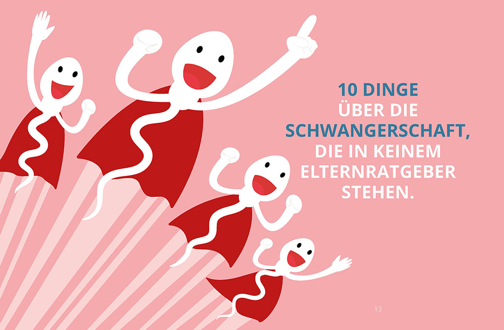 Beispielinhalt (Bild) 101 Dinge, die in keinem Elternratgeber stehen