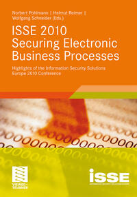 Vorderes Coverbild ISSE 2010 Securing Electronic Business Processes