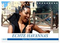 Vorderes Coverbild Echte Havannas - Zigarren "Made in Cuba" (Tischkalender 2025 DIN A5 quer), CALVENDO Monatskalender