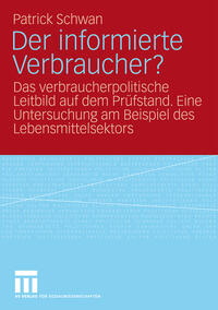 Vorderes Coverbild Der informierte Verbraucher?