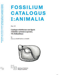 Vorderes Coverbild Hahn & Hahn: Fossilium Catalogus I: Animalia; Pars 153
