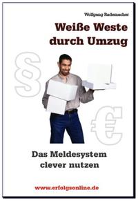 Vorderes Coverbild Weiße Weste durch Umzug